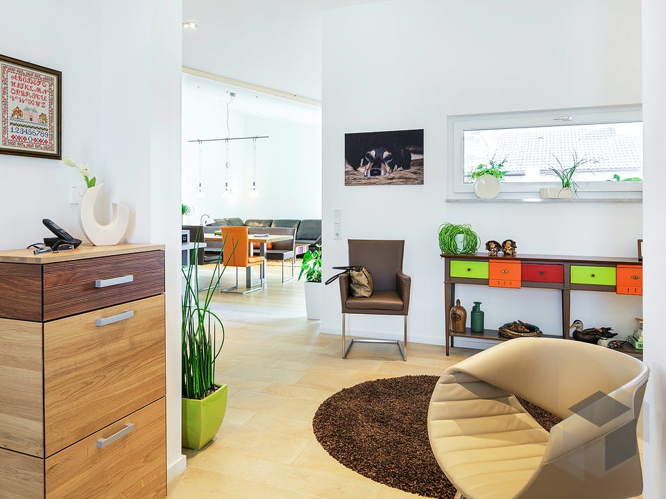 Bungalow Pultdach 145 von LUXHAUS Innenansicht