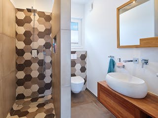 Fertighaus Bungalow Walmdach 172 von LUXHAUS, Bungalow Innenansicht 4