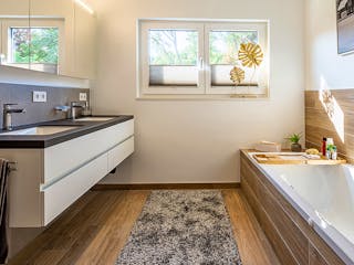 Fertighaus Flachdach 335 von LUXHAUS, Cubushaus Innenansicht 4
