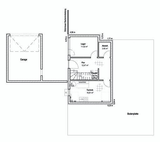 Luxhaus - Pultdach Klassik 189 Floorplan 3