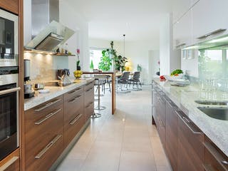 Fertighaus Pultdach Klassik 233 von LUXHAUS, Pultdachhaus Innenansicht 3