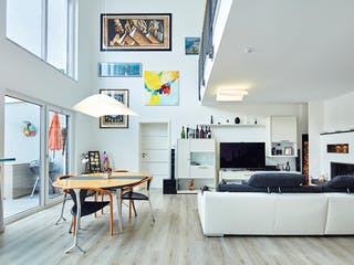 Fertighaus Pultdach Klassik 254 von LUXHAUS, Pultdachhaus Innenansicht 2