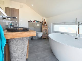 Fertighaus Satteldach Landhaus 126 von LUXHAUS, Satteldach-Klassiker Innenansicht 3