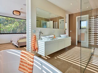 Fertighaus LUXHAUS | core - MH Bad Vilbel von LUXHAUS, Cubushaus Innenansicht 4