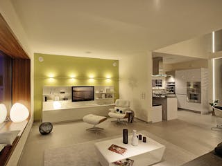 Fertighaus Musterhaus Nürnberg von LUXHAUS, Cubushaus Innenansicht 1