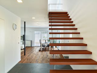 Fertighaus Pultdach Klassik 157 von LUXHAUS, Pultdachhaus Innenansicht 2