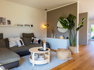 Fertighaus Satteldach Landhaus 138 von LUXHAUS, Satteldach-Klassiker Innenansicht 1