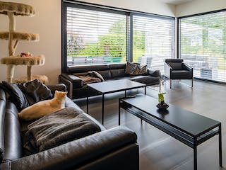 Fertighaus Satteldach Modern 164 von LUXHAUS, Satteldach-Klassiker Innenansicht 1