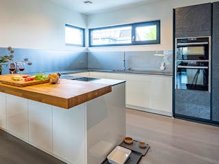 Fertighaus Satteldach Modern 164 von LUXHAUS, Satteldach-Klassiker Innenansicht 4