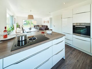 Fertighaus Walmdach 157 von LUXHAUS, Stadtvilla Innenansicht 2