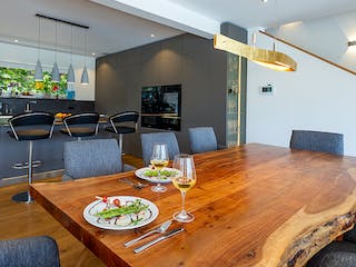 Fertighaus Walmdach 266 von LUXHAUS, Stadtvilla Innenansicht 3