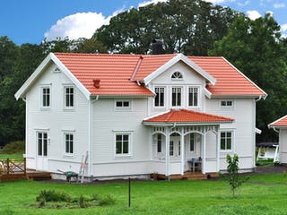 Fertighaus Mälhamra (inacitve) von Generalbau GS Schwedenhaus Schlüsselfertig ab 299201€, Satteldach-Klassiker Außenansicht 1