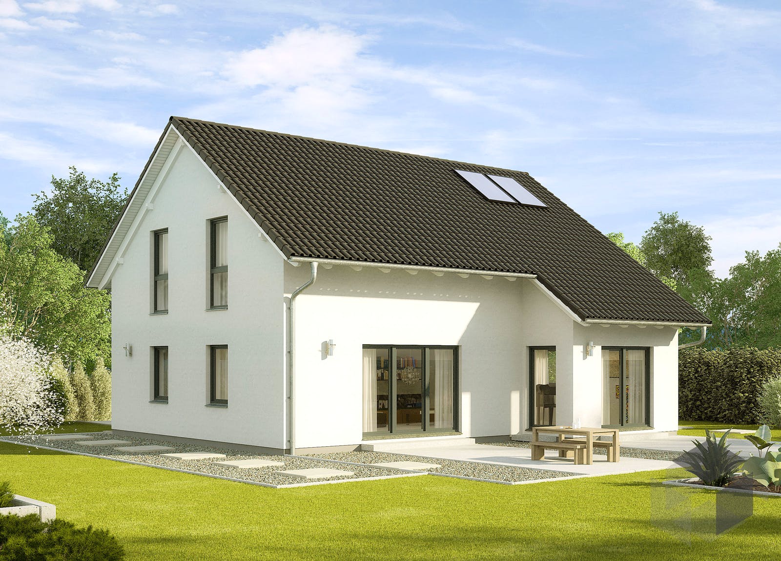 Einfamilienhaus Magnolienallee - Var. 1 von GUSSEK HAUS | Fertighaus.de