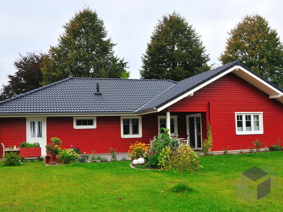 Malmö mit Carport von Fjorborg Außenansicht