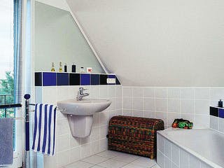 Massivhaus Albers von Mammen Bauunternehmen, Satteldach-Klassiker Innenansicht 2