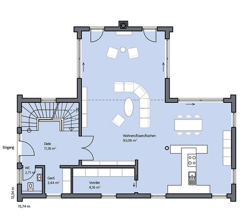 Mammen - Christiansen Floorplan 1