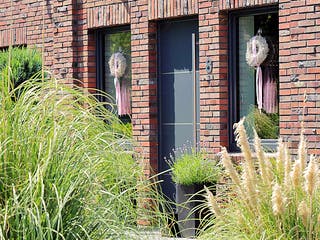 Massivhaus Dorn von Mammen Bauunternehmen, Stadtvilla Außenansicht 3