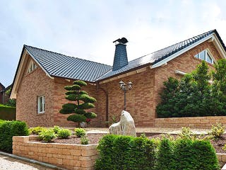 Massivhaus Ipsen von Mammen Bauunternehmen, Bungalow Außenansicht 4