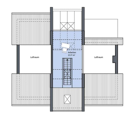 Massivhaus König von Mammen Bauunternehmen, Satteldach-Klassiker Grundriss 3