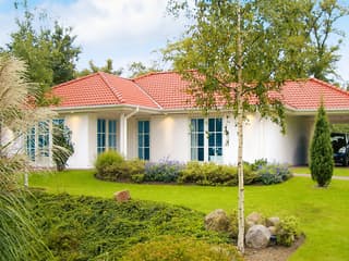 Fertighaus Mandö von Danhaus Deutschland, Bungalow Außenansicht 1