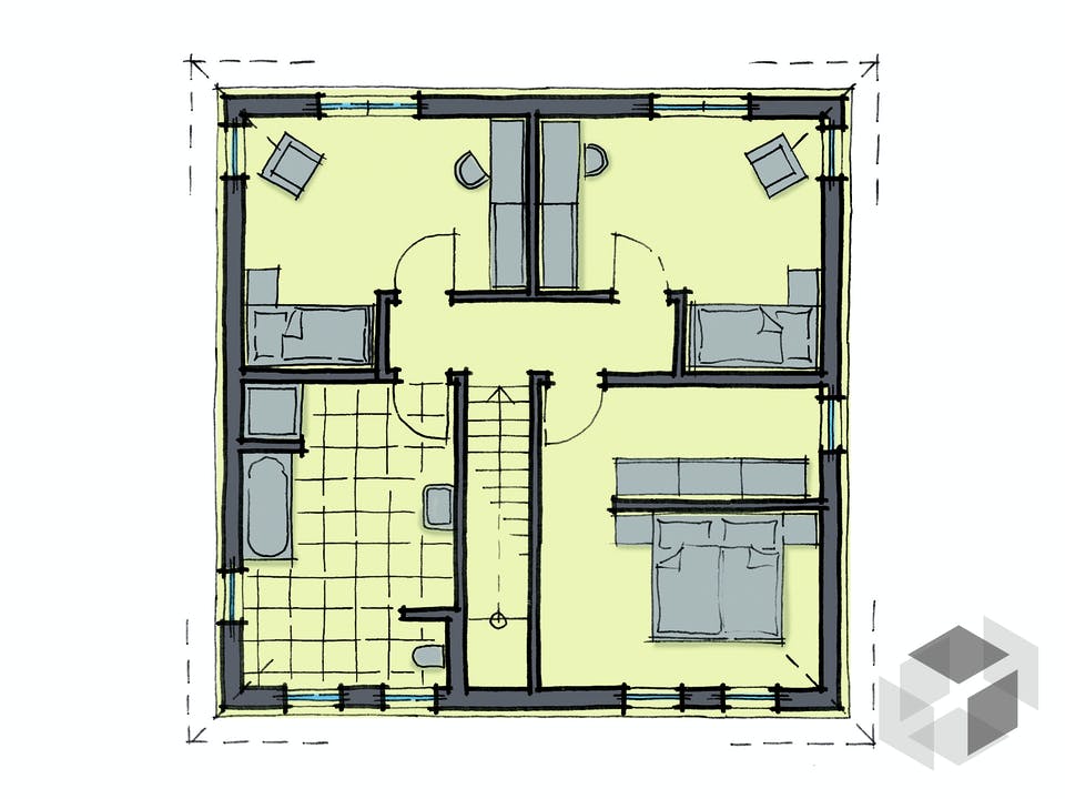 Manhattan von GUSSEK HAUS Grundriss