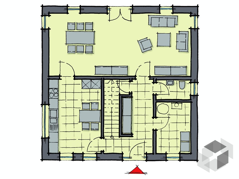 Manhattan von GUSSEK HAUS Grundriss
