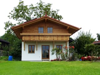 Fertighaus Maria von Ludwig Andrä Holzbau Schlüsselfertig ab 188466€, Satteldach-Klassiker Außenansicht 7