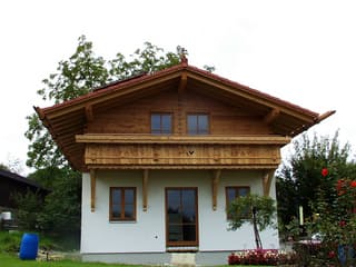 Fertighaus Maria von Ludwig Andrä Holzbau Schlüsselfertig ab 188466€, Satteldach-Klassiker Außenansicht 8