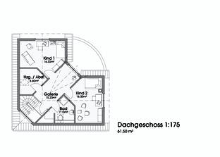 Martina (KfW-Effizienzhaus 40) Grundriss