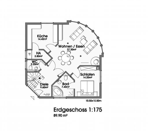 Martina (KfW-Effizienzhaus 55) floor_plans 1
