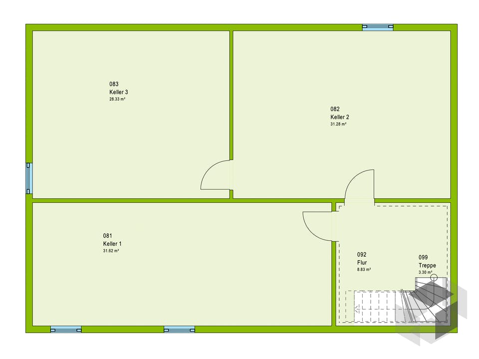 ComfortStyle 10.01 P von massa haus Grundriss