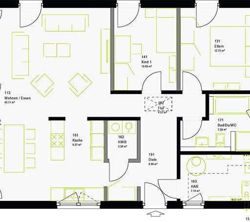 Massa - ComfortStyle 10.01 W Floorplan 7