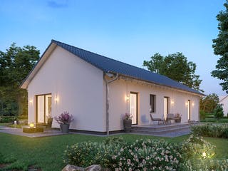 Fertighaus ComfortStyle 11.02 S von massa haus Ausbauhaus ab 148999€, Bungalow Außenansicht 4