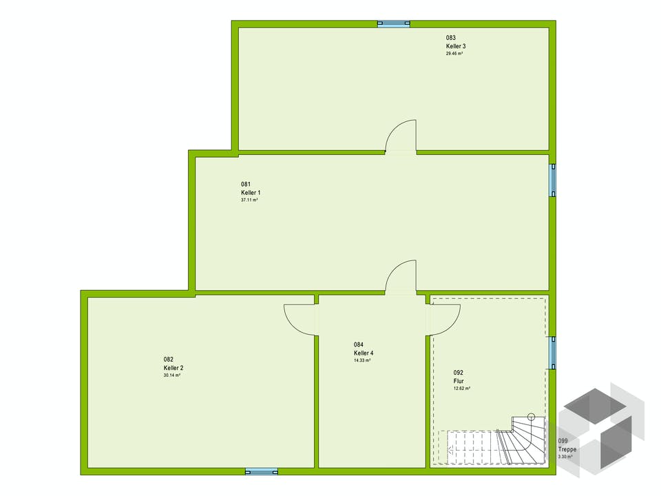 ComfortStyle 13.03 W von massa haus Grundriss