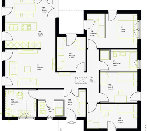 Massa - ComfortStyle 14.01 P Floorplan 7