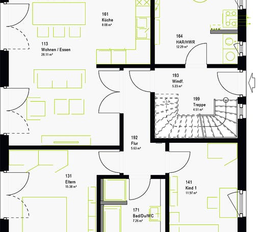 Massa - FamilyStyle 17.01 S Floorplan 7