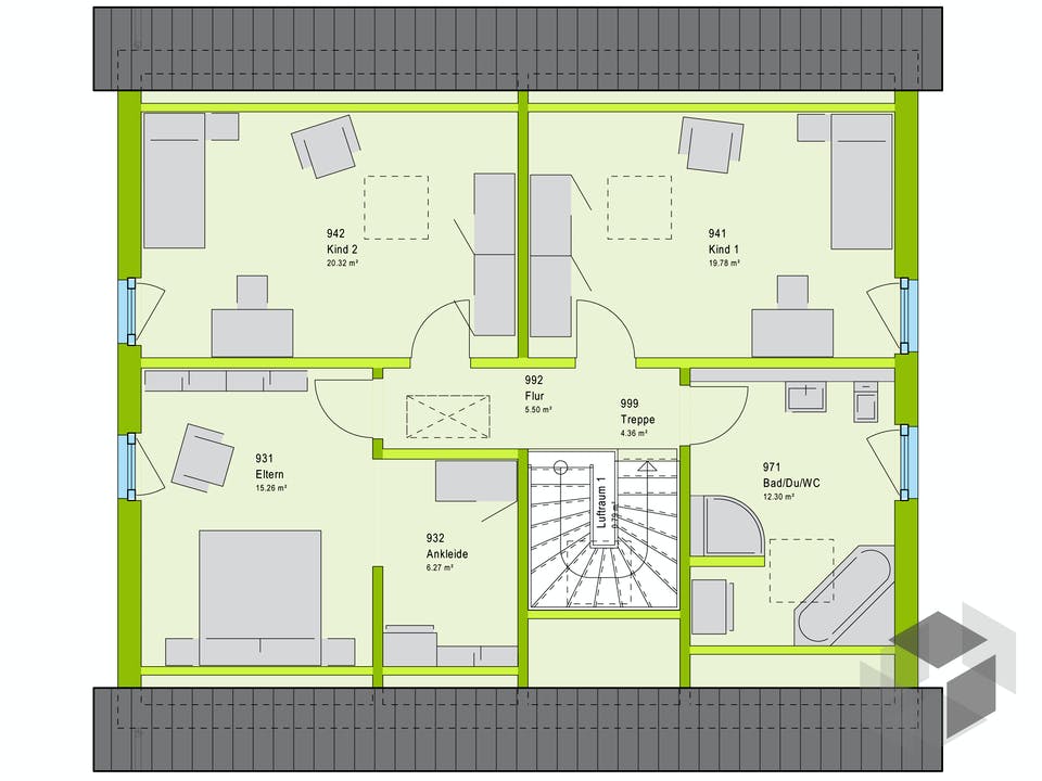 FamilyStyle 18.01 S von massa haus Grundriss