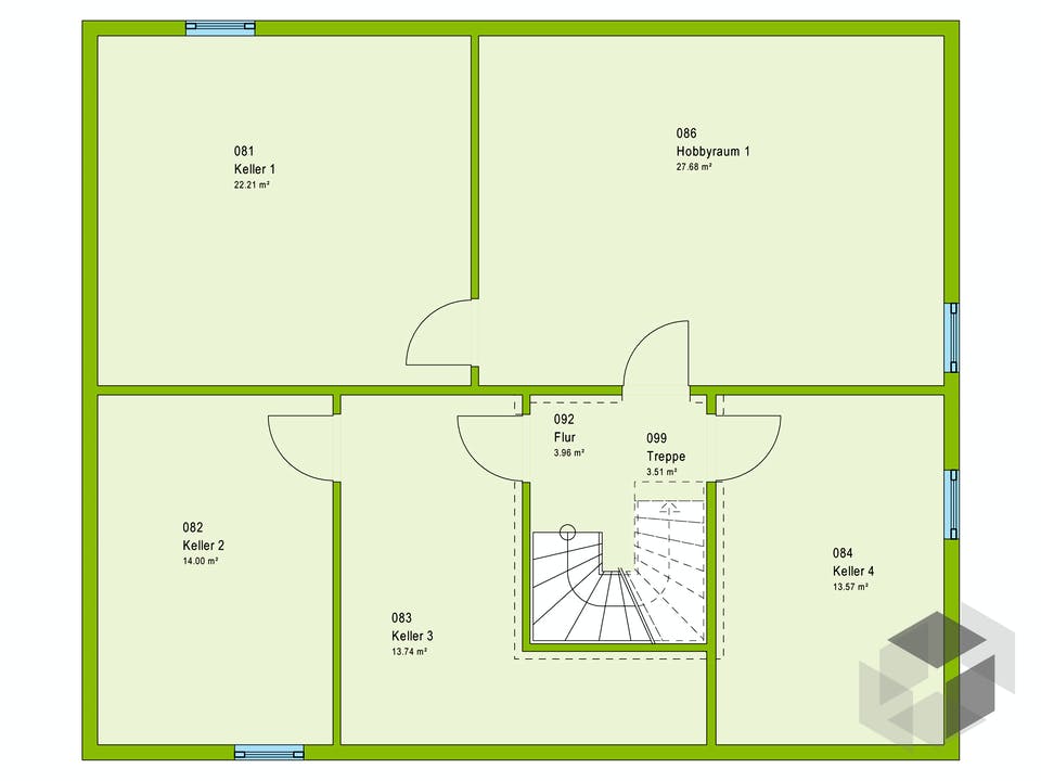 FamilyStyle 18.01 S von massa haus Grundriss