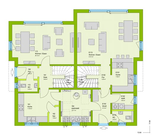 Massa FamilyStyle 24.01 S Floorplan 1