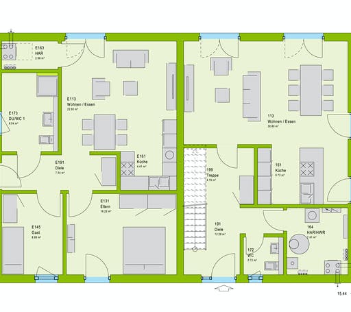 Massa FamilyStyle 26.01 S Floorplan 1