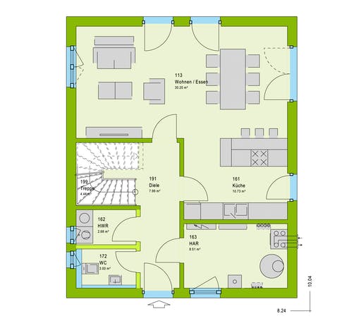 Massa LifeStyle 13.01 S Floorplan 1