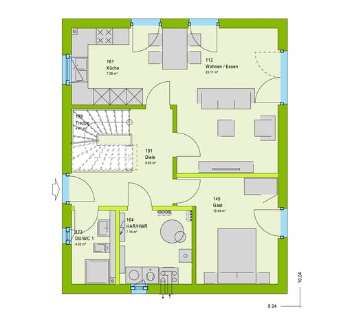 Massa LifeStyle 13.02 S Floorplan 1