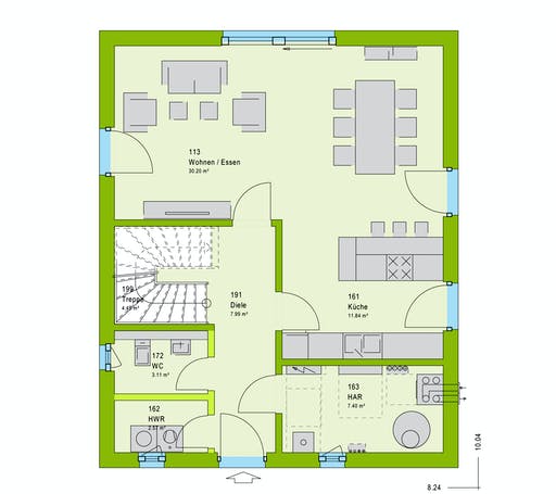 Massa LifeStyle 13.03 S Floorplan 1