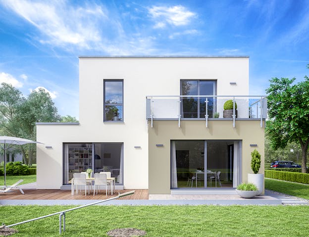 Fertighaus-Einfamilienhaus zum Selbstausbau von massa haus