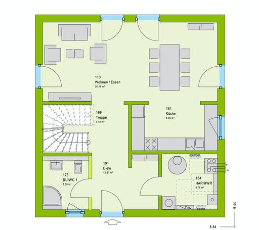 Massa LifeStyle 13.10 F Floorplan 1
