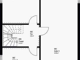 Fertighaus LifeStyle 13.10 F von massa haus Ausbauhaus ab 180999€, Cubushaus Grundriss 3