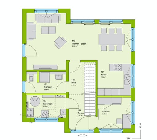 Massa LifeStyle 13.11 P Floorplan 1