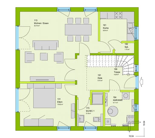 Massa LifeStyle 14.01 S Floorplan 1