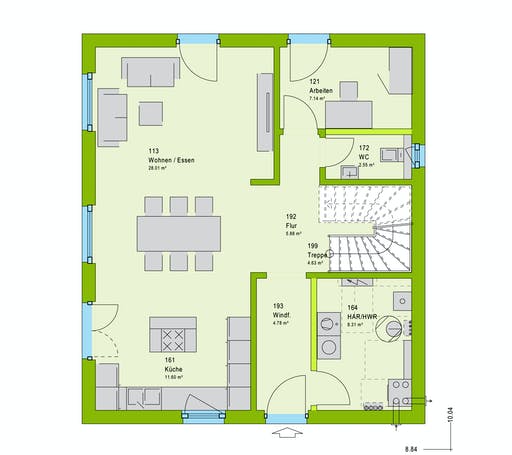 Massa LifeStyle 14.04 F Floorplan 1