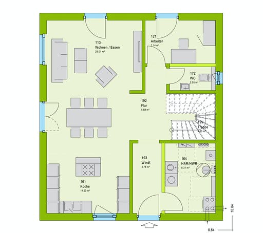 Massa LifeStyle 14.04 S Floorplan 1